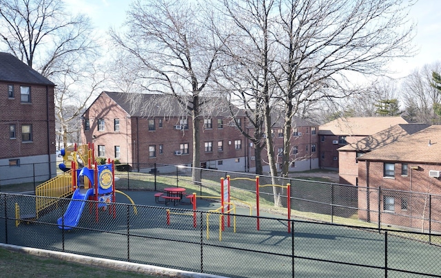 view of play area