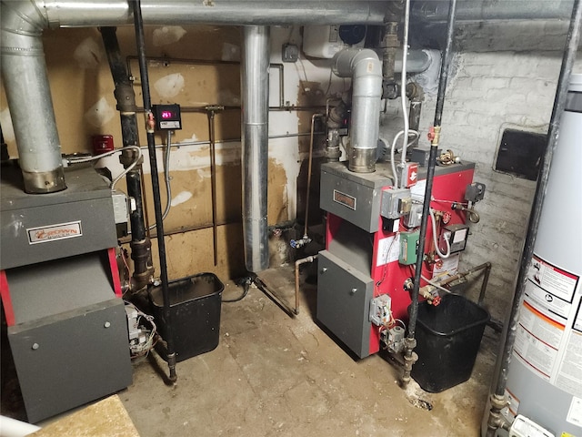 utilities with gas water heater