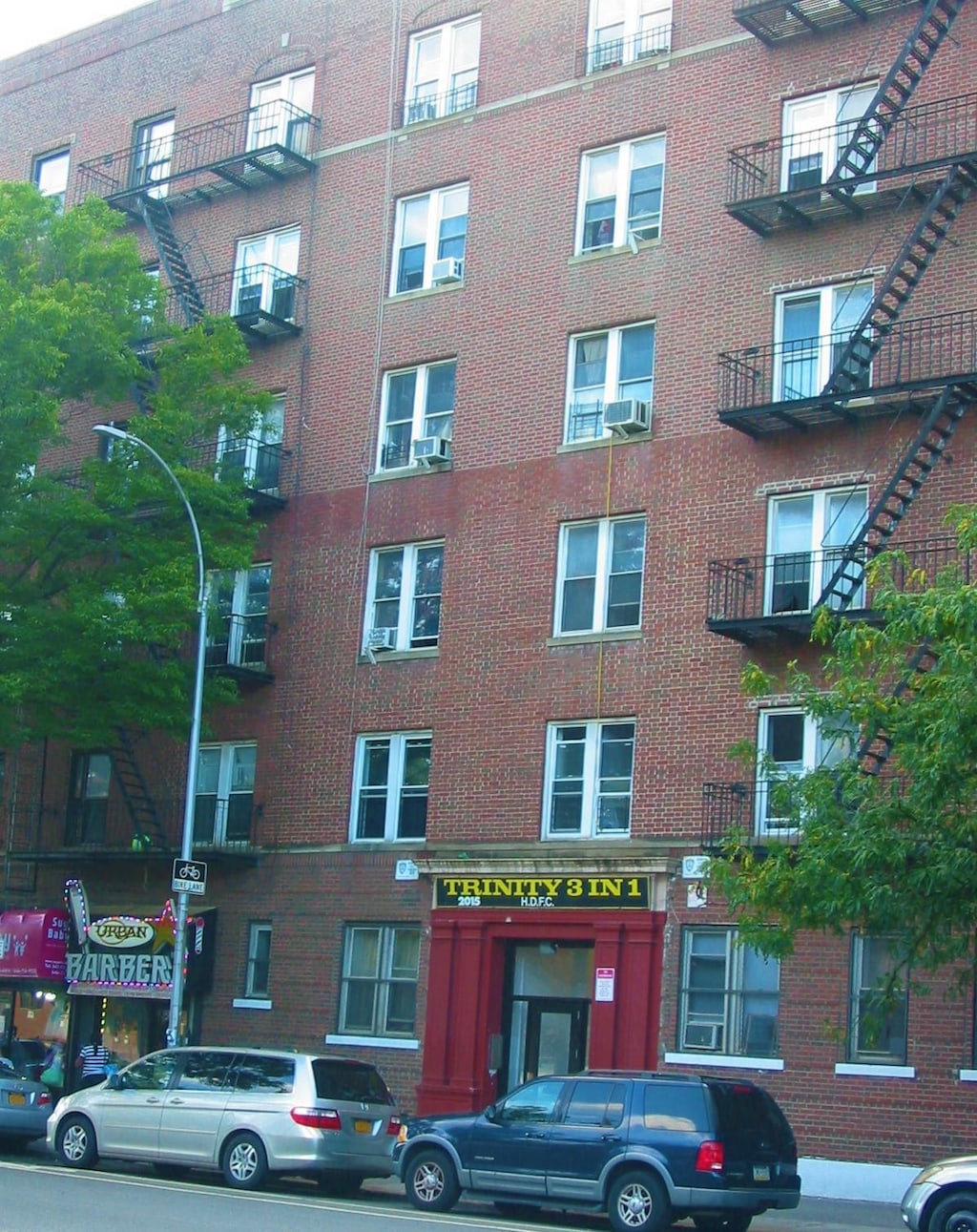 view of building exterior featuring cooling unit