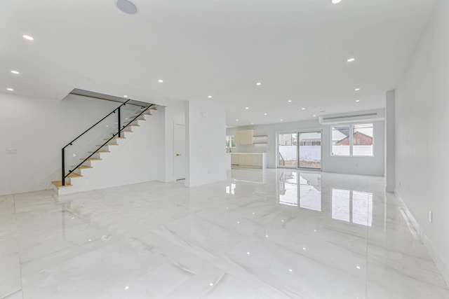 view of unfurnished living room