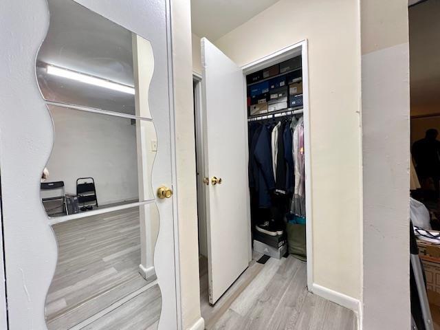 view of closet