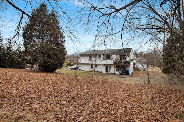 view of rear view of house