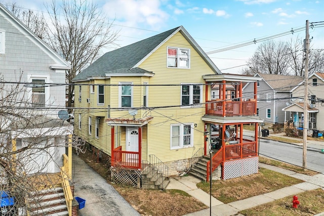 view of front of house