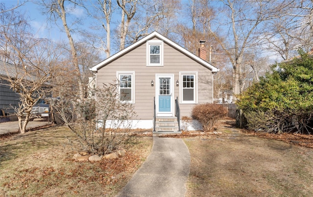 view of bungalow-style house