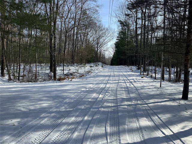 view of road