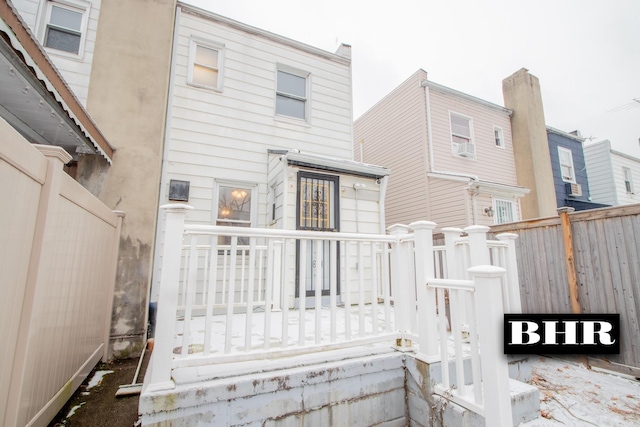 view of rear view of house