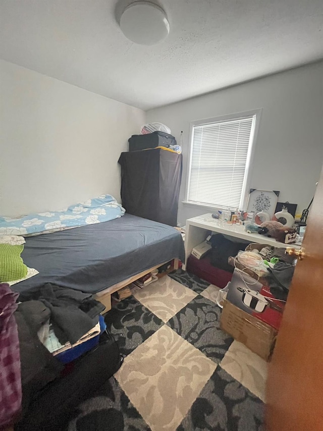 bedroom with carpet flooring