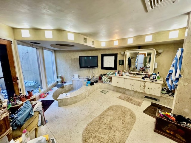 6 Hidden Pond, Muttontown, NY 11545 - full bath featuring vanity and a garden tub
