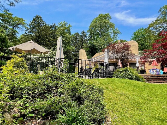 6 Hidden Pond, Muttontown, NY 11545 - view of yard