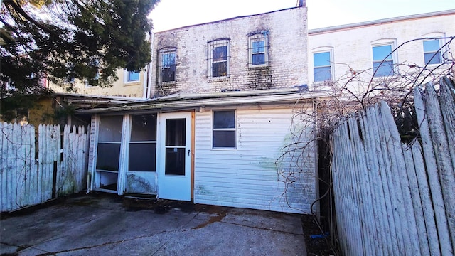 view of rear view of house