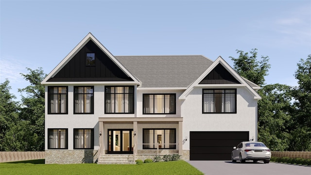 LOT11003 Baldwin Path, Dix Hills, NY 11746 - view of front of house with a garage and a front yard