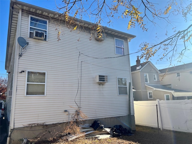 view of rear view of property