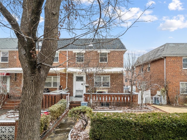 view of rear view of house