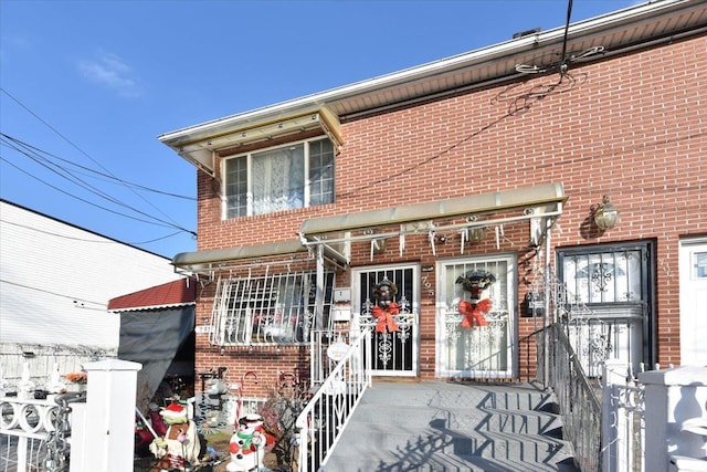 view of rear view of house