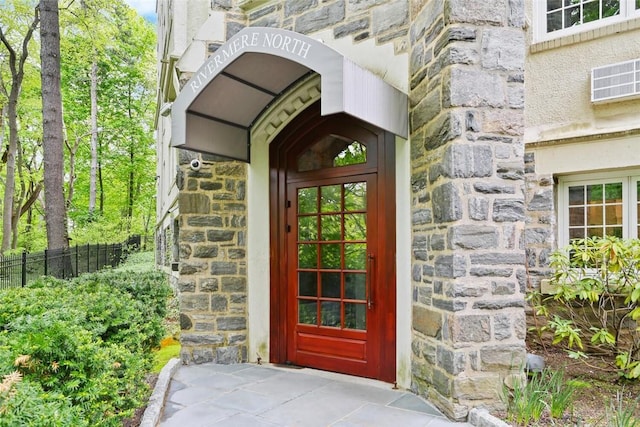 view of property entrance