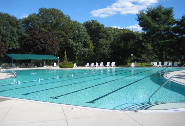 view of pool