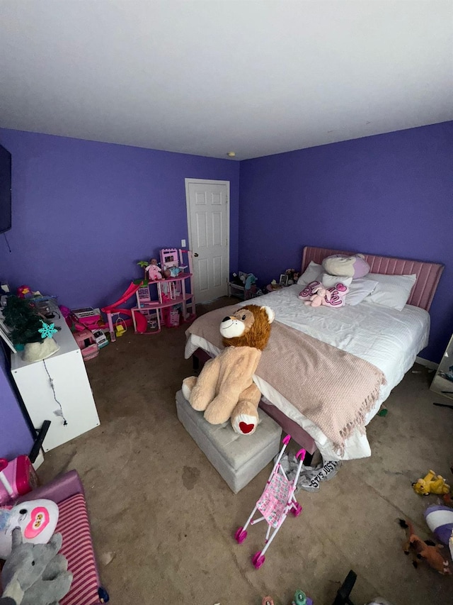 unfurnished bedroom featuring carpet flooring