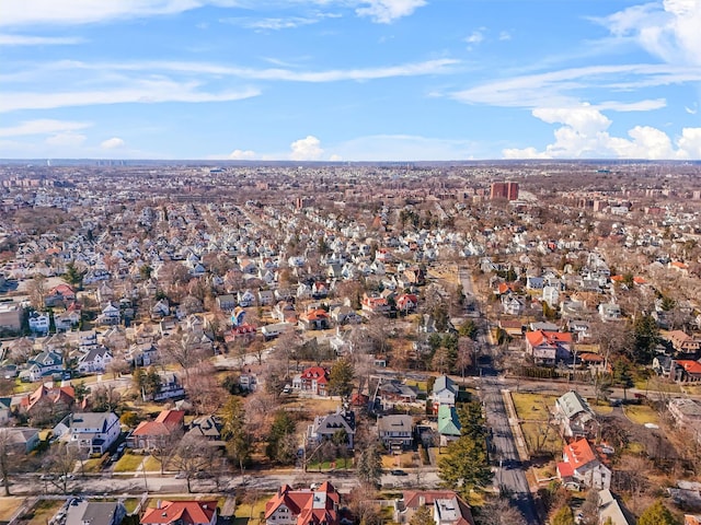 birds eye view of property featuring a residential view