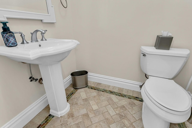 bathroom with toilet