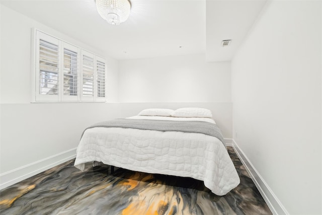 bedroom featuring hardwood / wood-style flooring