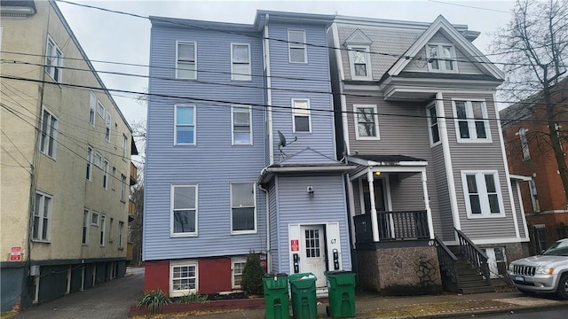 view of townhome / multi-family property