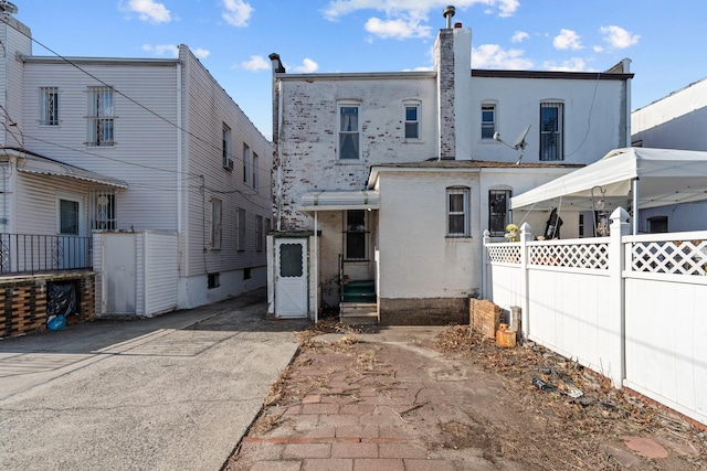 view of rear view of property