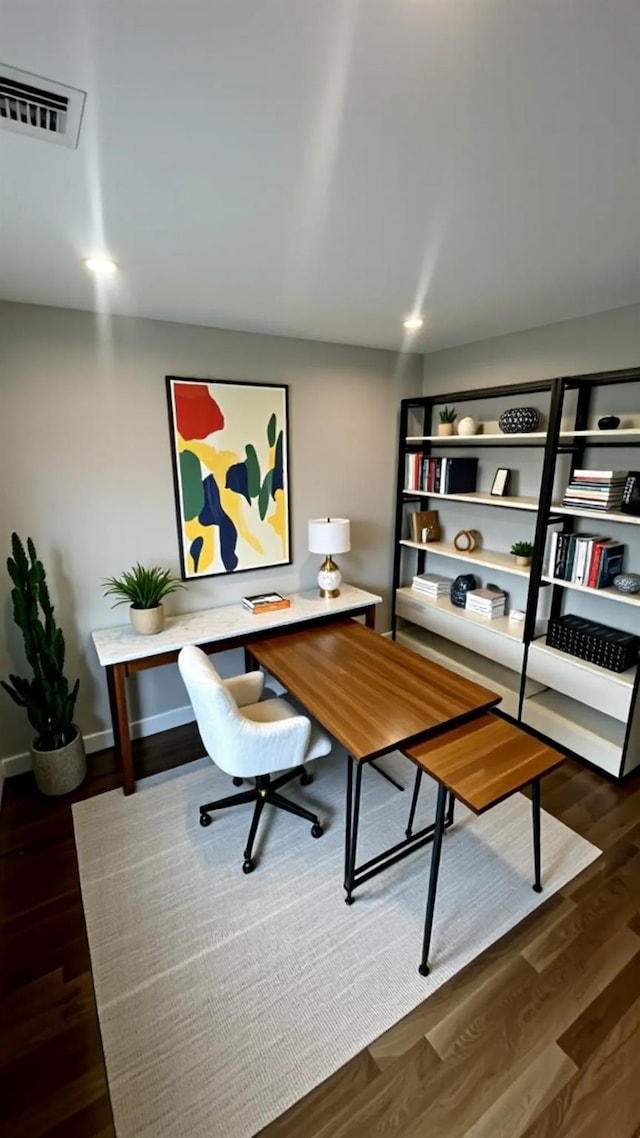 57 William St, Bethpage, NY 11714 - office featuring wood finished floors
