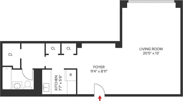 110-45 Queens Blvd Unit 719, Forest Hills, NY 11375 - plan