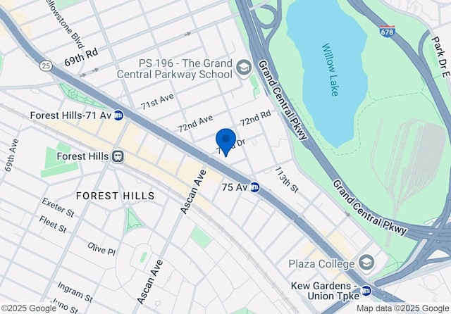 110-45 Queens Blvd Unit 719, Forest Hills, NY 11375 - map