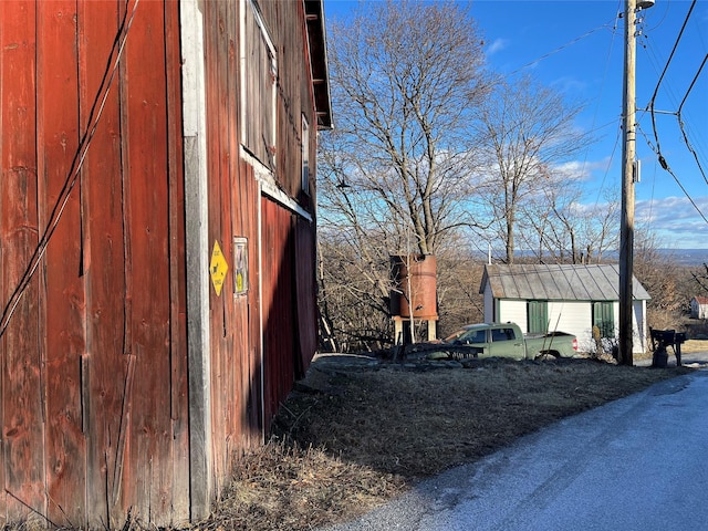 view of side of property