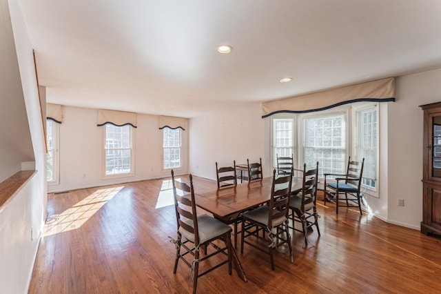79 Marjorie Ct, Manhasset, NY 11030 - dining area featuring wood finished floors and recessed lighting