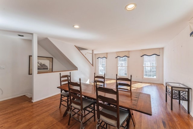 79 Marjorie Ct, Manhasset, NY 11030 - dining room with wood finished floors and recessed lighting