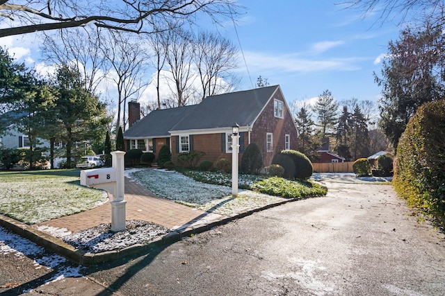 view of home's exterior