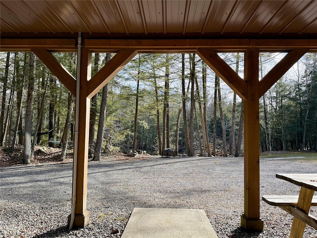 exterior space with plenty of natural light