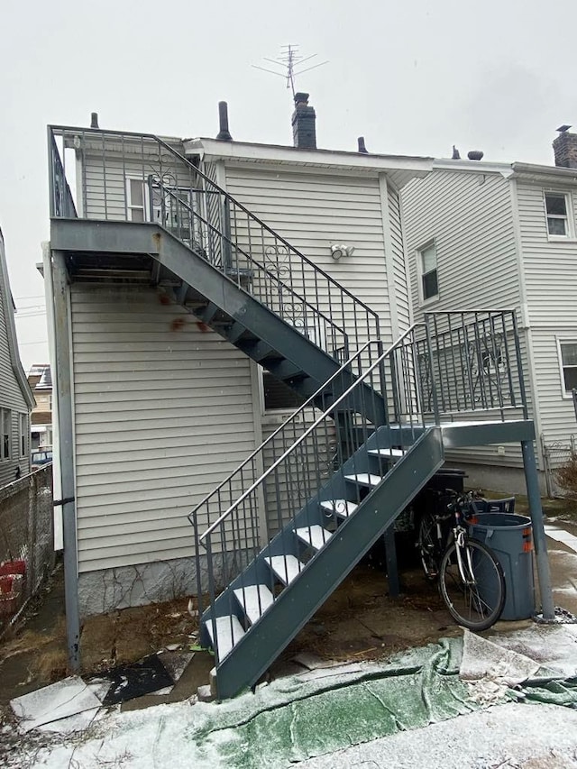 view of rear view of house