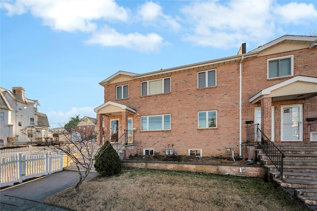 view of townhome / multi-family property