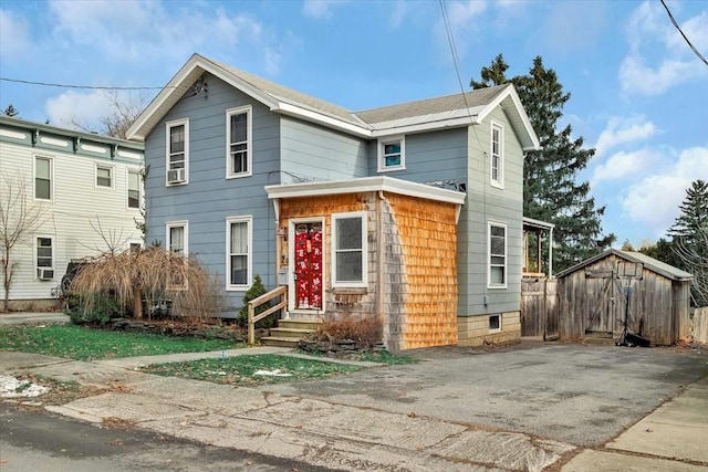 24 Wagner St, Call Listing Agent, NY 13339 - traditional-style home with an outdoor structure