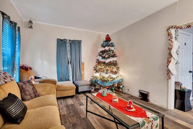 24 Wagner St, Call Listing Agent, NY 13339 - living room featuring wood finished floors and ornamental molding