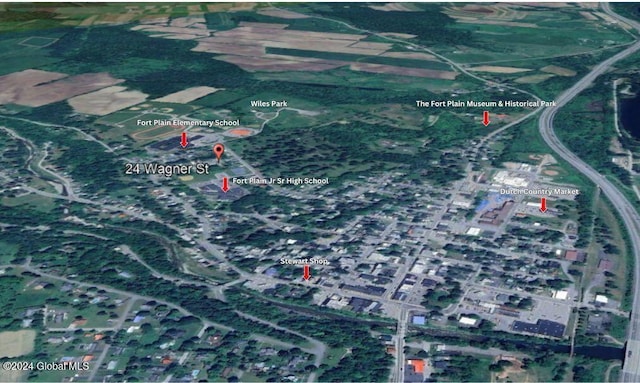 24 Wagner St, Call Listing Agent, NY 13339 - aerial view of property's location