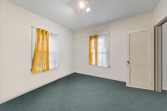 unfurnished bedroom with carpet