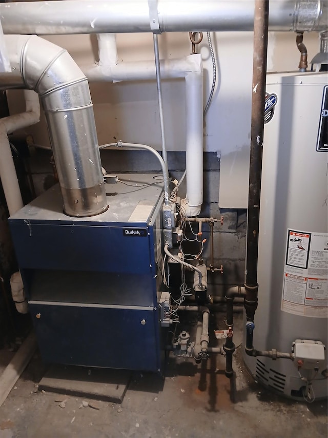 utilities with water heater