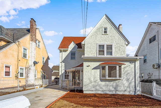 view of rear view of property