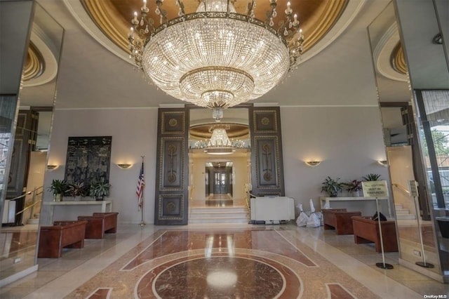 view of building lobby