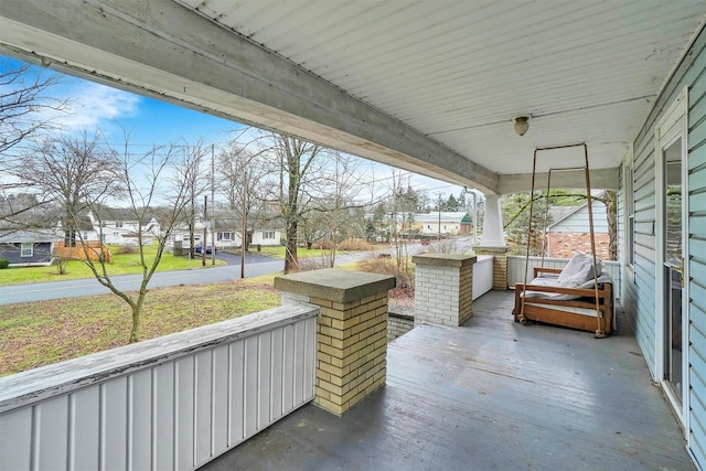 view of patio / terrace with covered porch