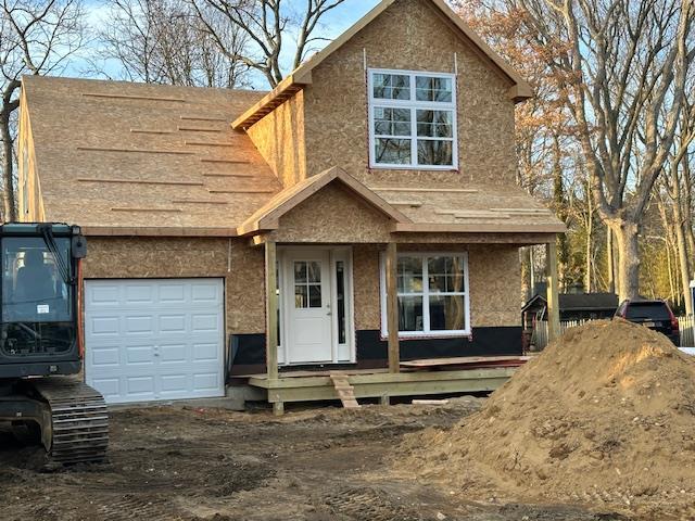 view of front of home featuring a porch