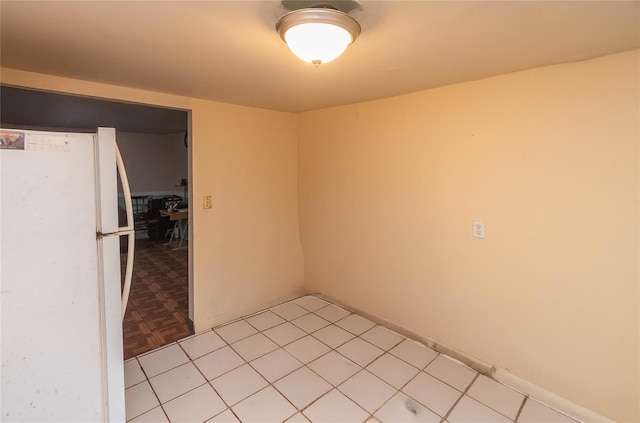 interior space with parquet floors