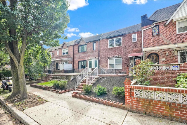 view of townhome / multi-family property