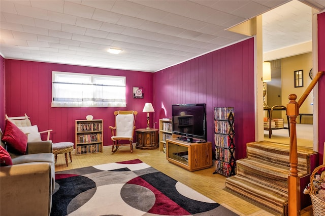 view of living room