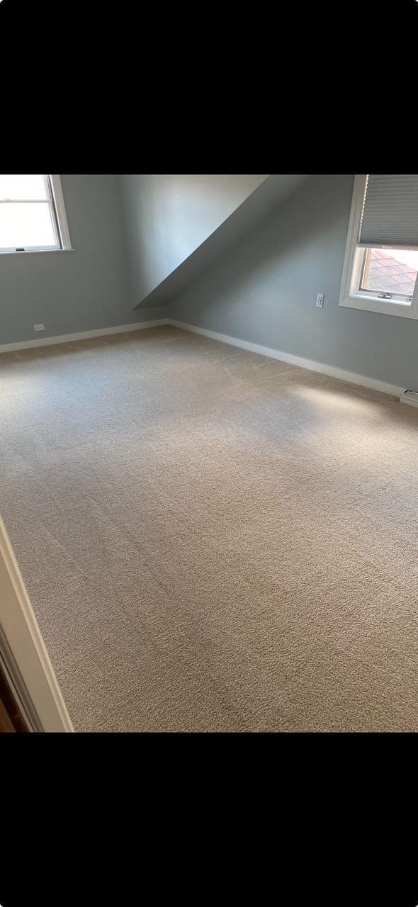 bonus room featuring carpet