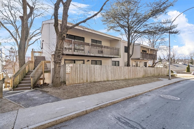 view of townhome / multi-family property